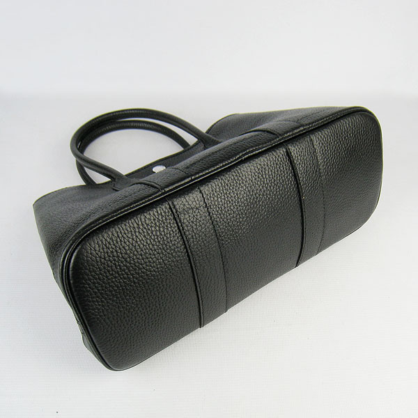 7A Hermes Garden Party Bag Black H2805 Replica